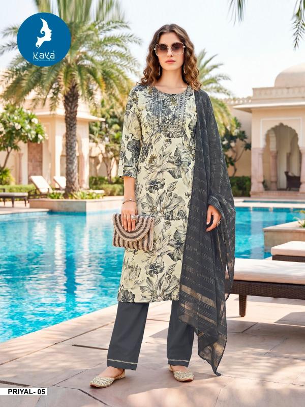 Kaya priyal 3pcs vishudh kurtis wholesale